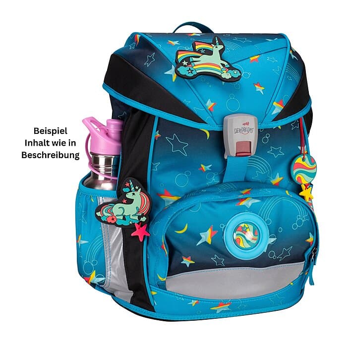 DerDieDas ErgoFlex LED Rainbow Star Schulranzenset