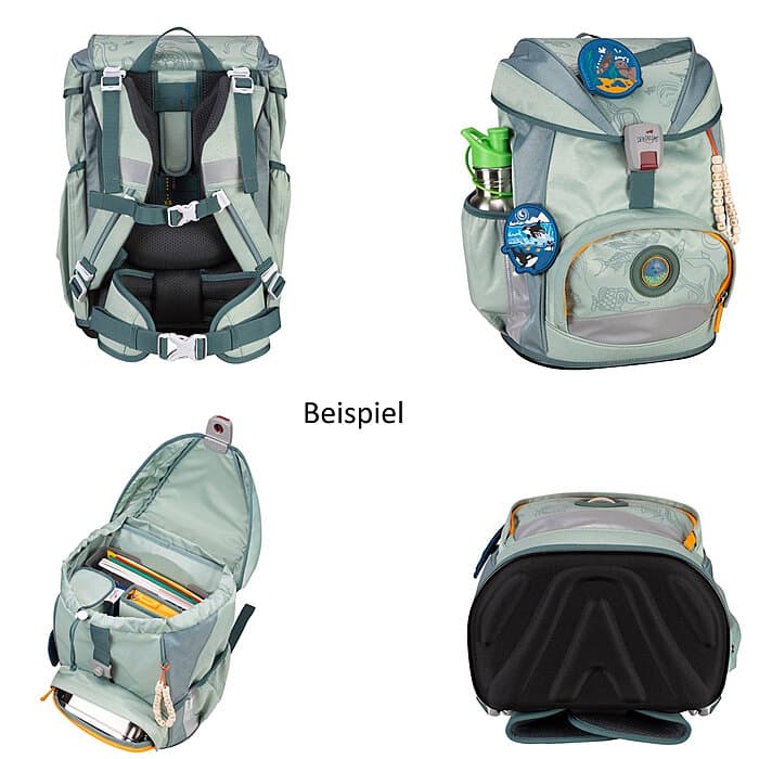 DerDieDas ErgoFlex ECO Grey Planet Schulranzenset