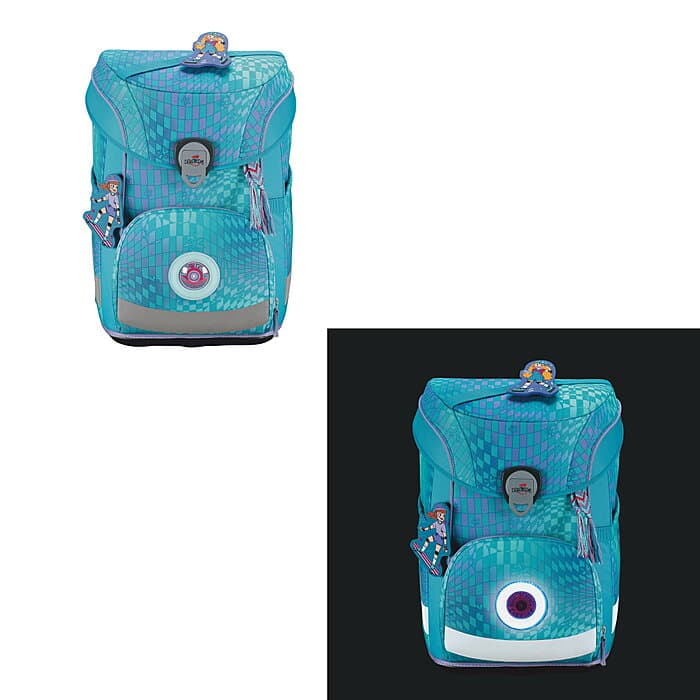 DerDieDas ErgoFlex Easy Exklusiv LED Active Schulranzen-Set