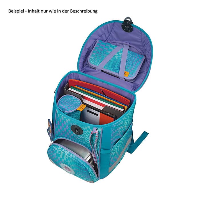 DerDieDas ErgoFlex Easy Exklusiv LED Active Schulranzen-Set
