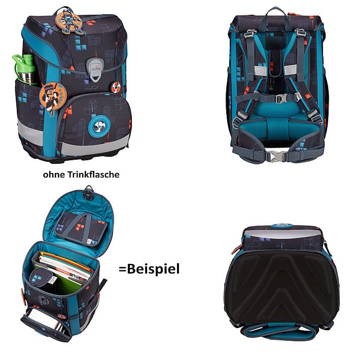 DerDieDas ErgoFlex Easy Ninja Fighter Schulranzenset