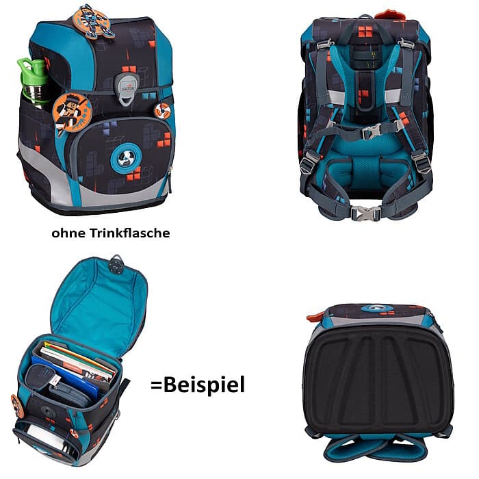 DerDieDas ErgoFlex Tiny Ninja Fighter Schulranzenset