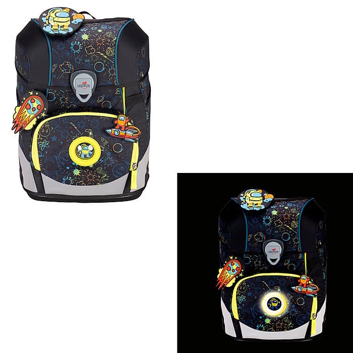 DerDieDas ErgoFlex Tiny LED Crazy Schulranzenset