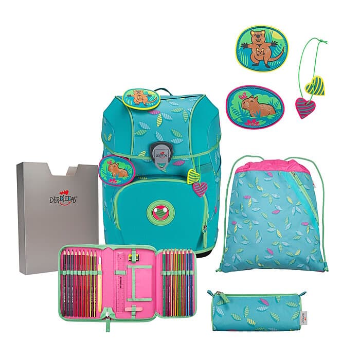 DerDieDas ErgoFlex Tiny Superflash Paradise Schulranzenset