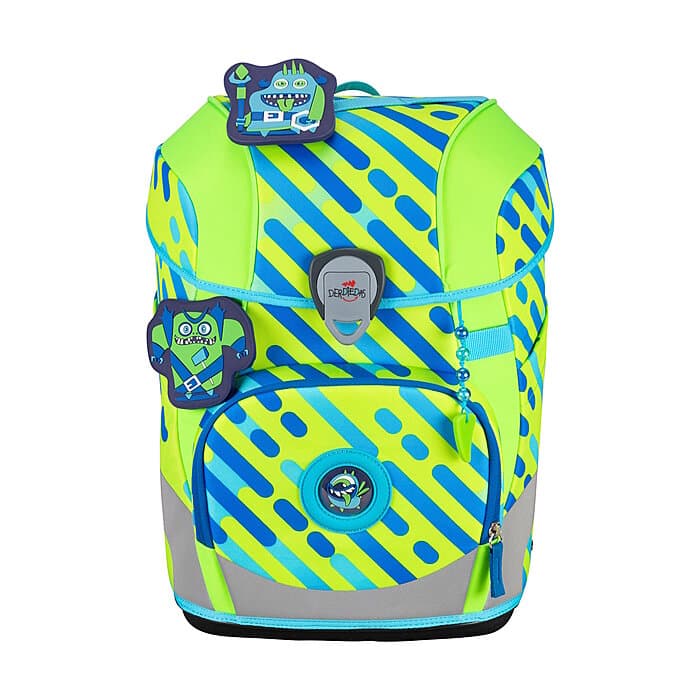 DerDieDas ErgoFlex Tiny NEON Monster Schulranzenset