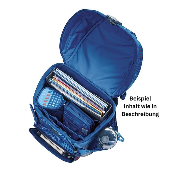 DerDieDas ErgoFlex Tiny Schulranzen Set Turbo Speed 6-teilig