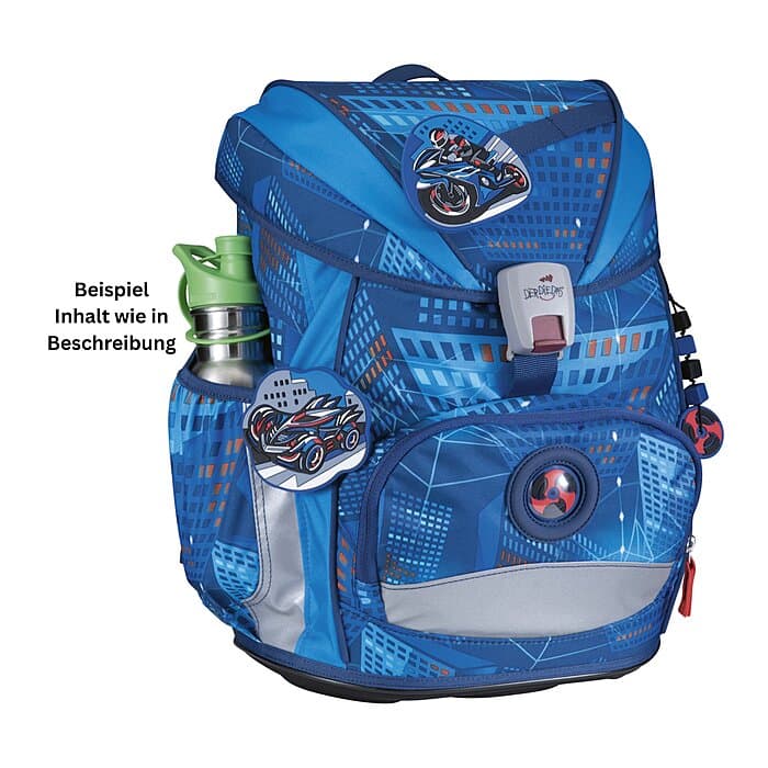 DerDieDas ErgoFlex Superlight Schulranzen Set Turbo Speed 6-teilig