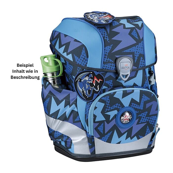 DerDieDas ErgoFlex Tiny Schulranzen Set Dark Dragon 6-teilig