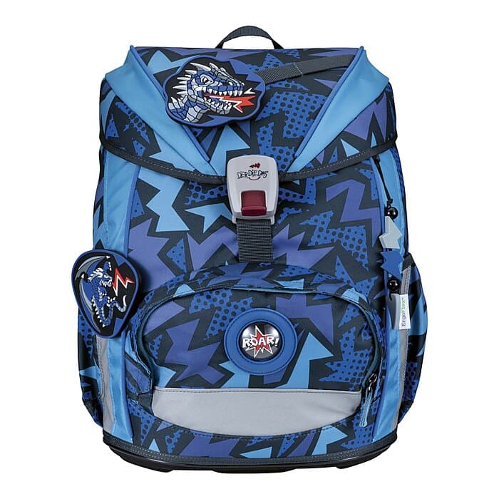 DerDieDas ErgoFlex Light Schulranzen Set Dark Dragon 6-teilig