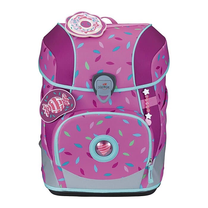 DerDieDas ErgoFlex Tiny Schulranzen Set Sweet Sprinkles 6-teilig