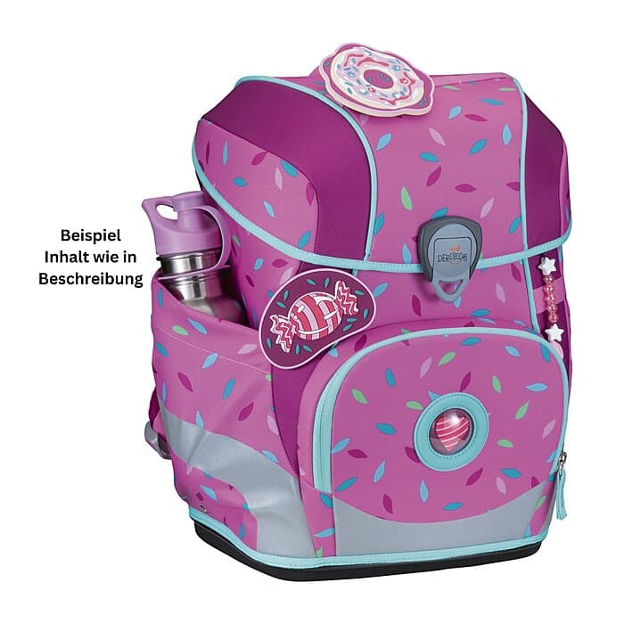 DerDieDas ErgoFlex Tiny Schulranzen Set Sweet Sprinkles 6-teilig
