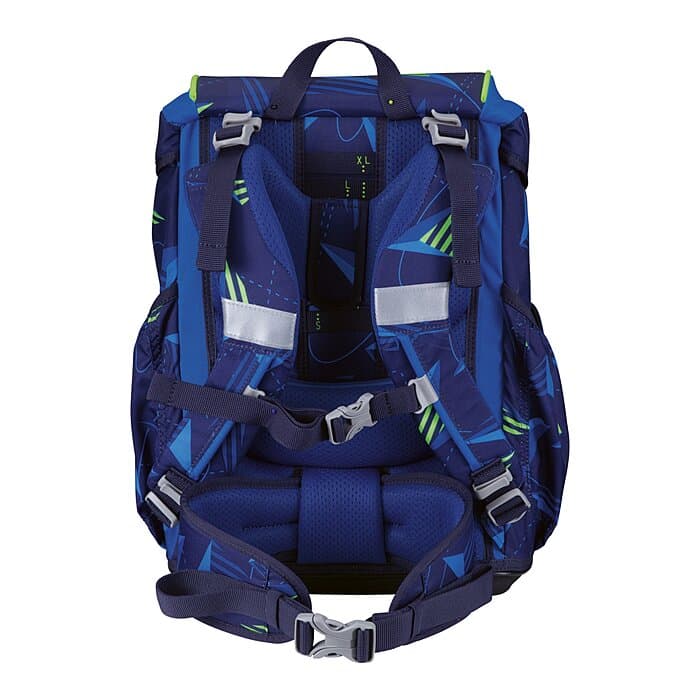 DerDieDas ErgoFlex Light LED Schulranzen Set Moon Mission 6-teilig