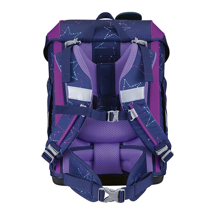 DerDieDas ErgoFlex Tiny LED Schulranzen Set Dancing Star 6-teilig