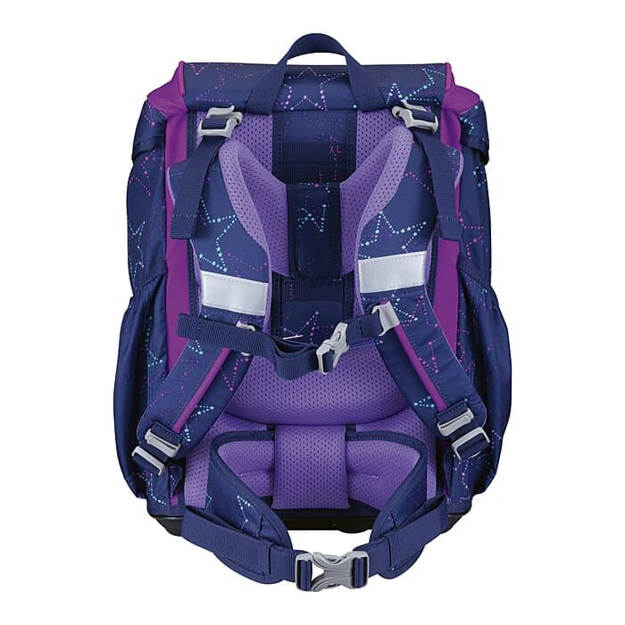 DerDieDas ErgoFlex Light LED Schulranzen Set Dancing Star 6-teilig