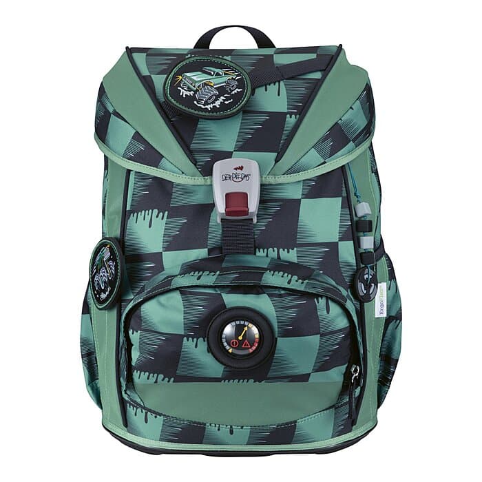 DerDieDas ErgoFlex Light Superflash Schulranzen Set Super Truck