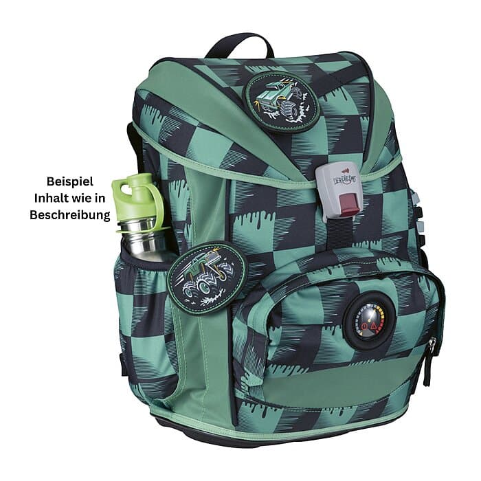 DerDieDas ErgoFlex Light Superflash Schulranzen Set Super Truck