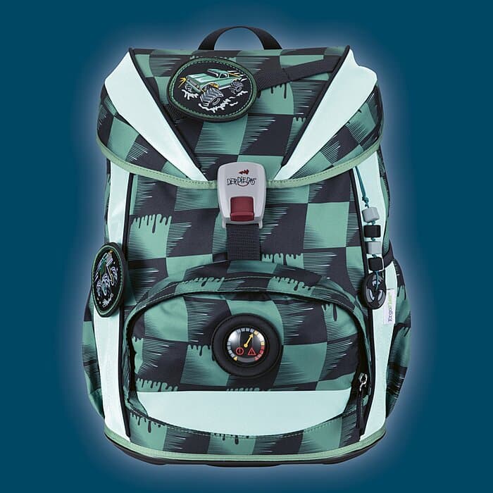 DerDieDas ErgoFlex Light Superflash Schulranzen Set Super Truck