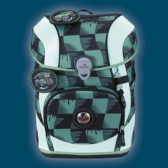 DerDieDas ErgoFlex Tiny Superflash Schulranzen Set Super Truck