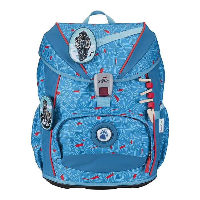DerDieDas ErgoFlex Light Superflash Schulranzen Set Blue Ice
