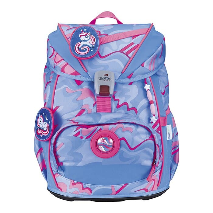 DerDieDas ErgoFlex Light Superflash Schulranzen Set Magic Unicorn