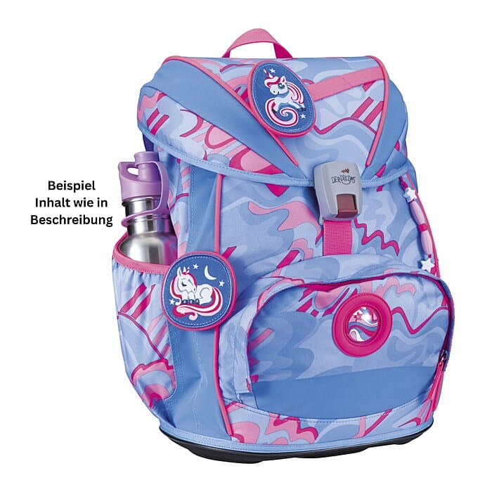 DerDieDas ErgoFlex Light Superflash Schulranzen Set Magic Unicorn