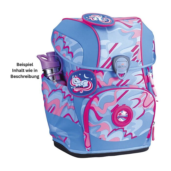 DerDieDas ErgoFlex Tiny Superflash Schulranzen Set Magic Unicorn