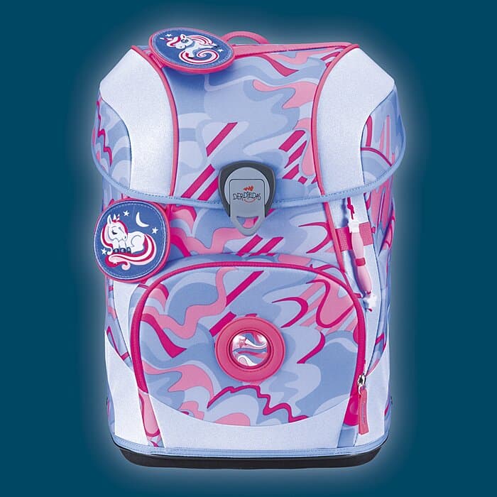 DerDieDas ErgoFlex Tiny Superflash Schulranzen Set Magic Unicorn