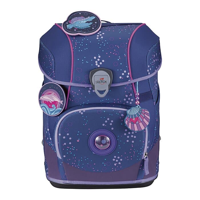 DerDieDas ErgoFlex Tiny Schulranzen Set Deep Ocean 6-teilig