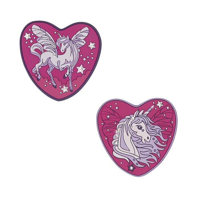 DerDieDas Buttons Purple Unicorn 2-teilig