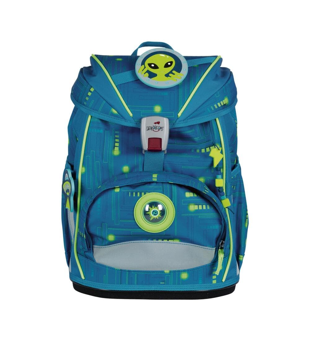 DerDieDas ErgoFlex Light Schulrucksack Set Mission to Mars 6-teilig