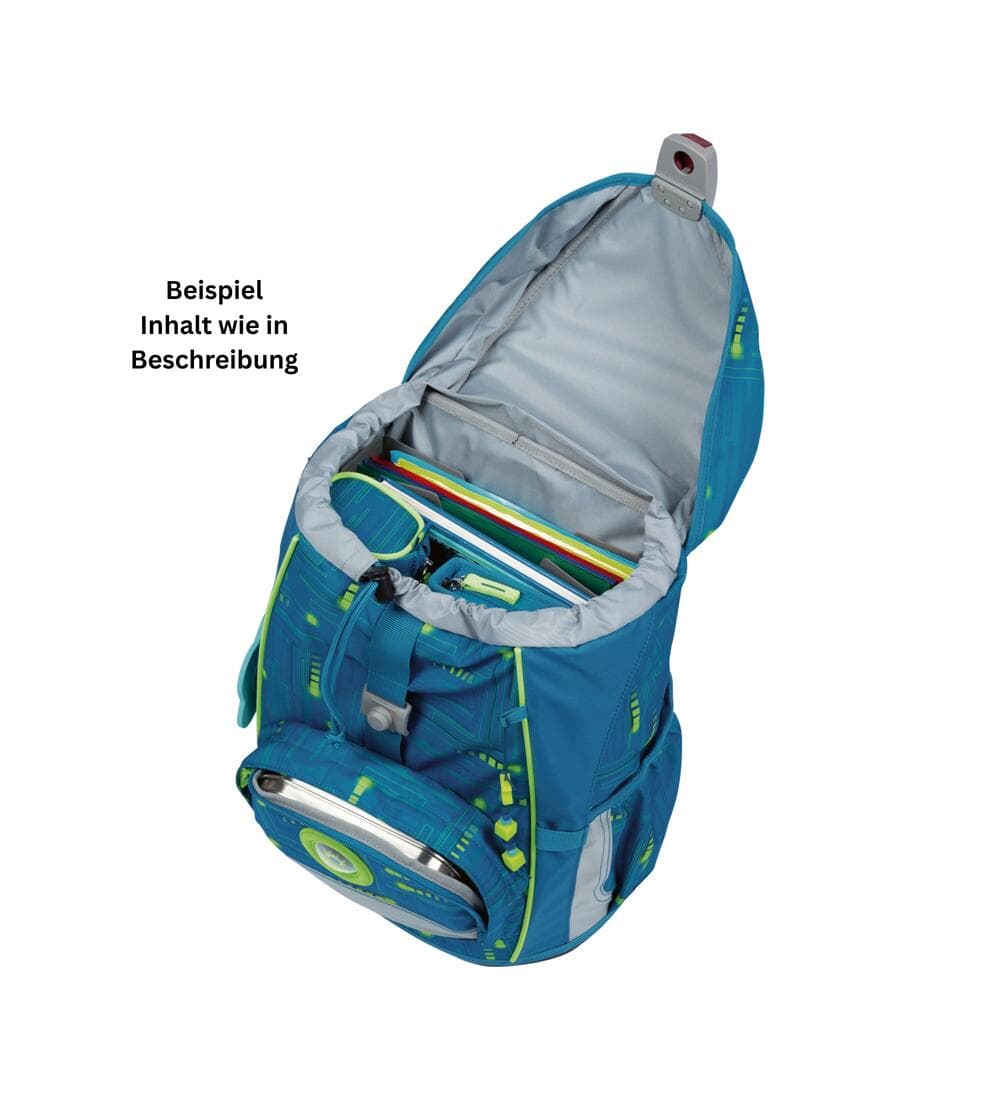 DerDieDas ErgoFlex Light Schulrucksack Set Mission to Mars 6-teilig
