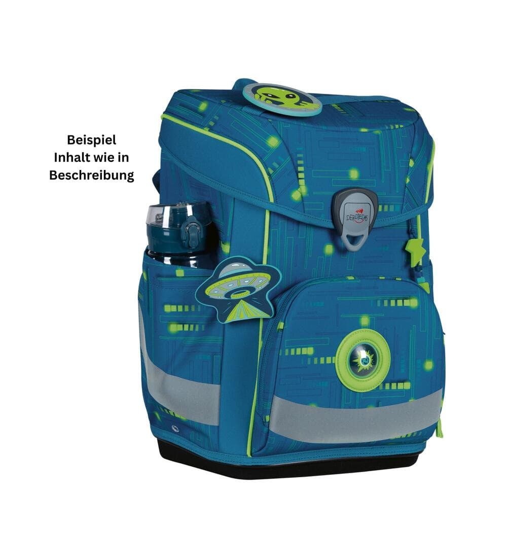 DerDieDas ErgoFlex Easy Schulranzen Set Mission to Mars 6-teilig
