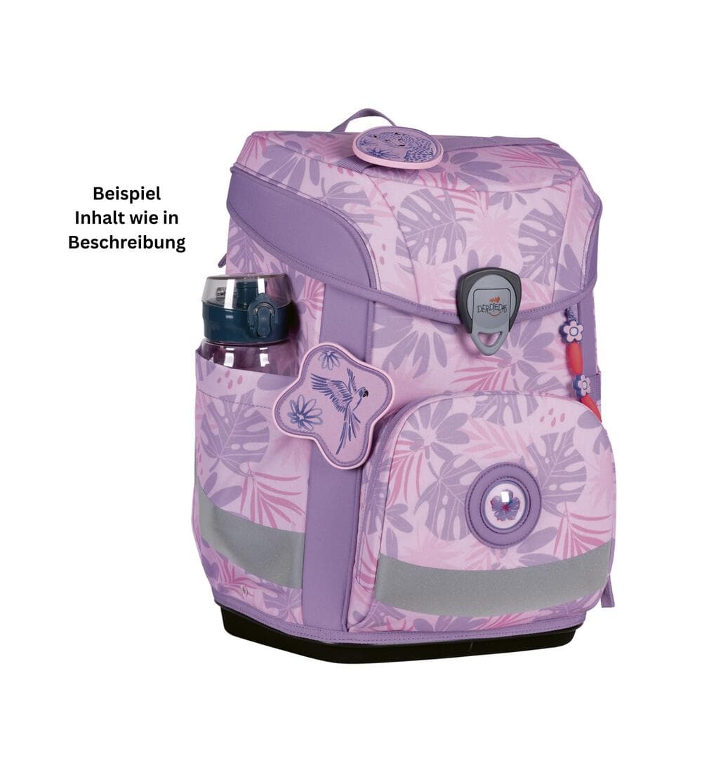 DerDieDas ErgoFlex Easy Schulranzen Set Safari Vibes 6-teilig