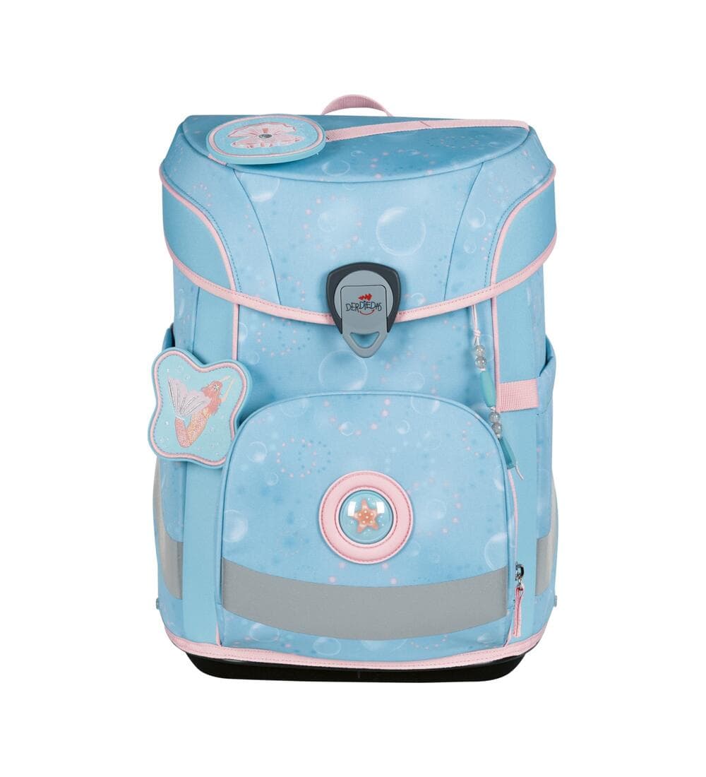 DerDieDas ErgoFlex Easy Schulranzen Set Ocean Pearl 6-teilig