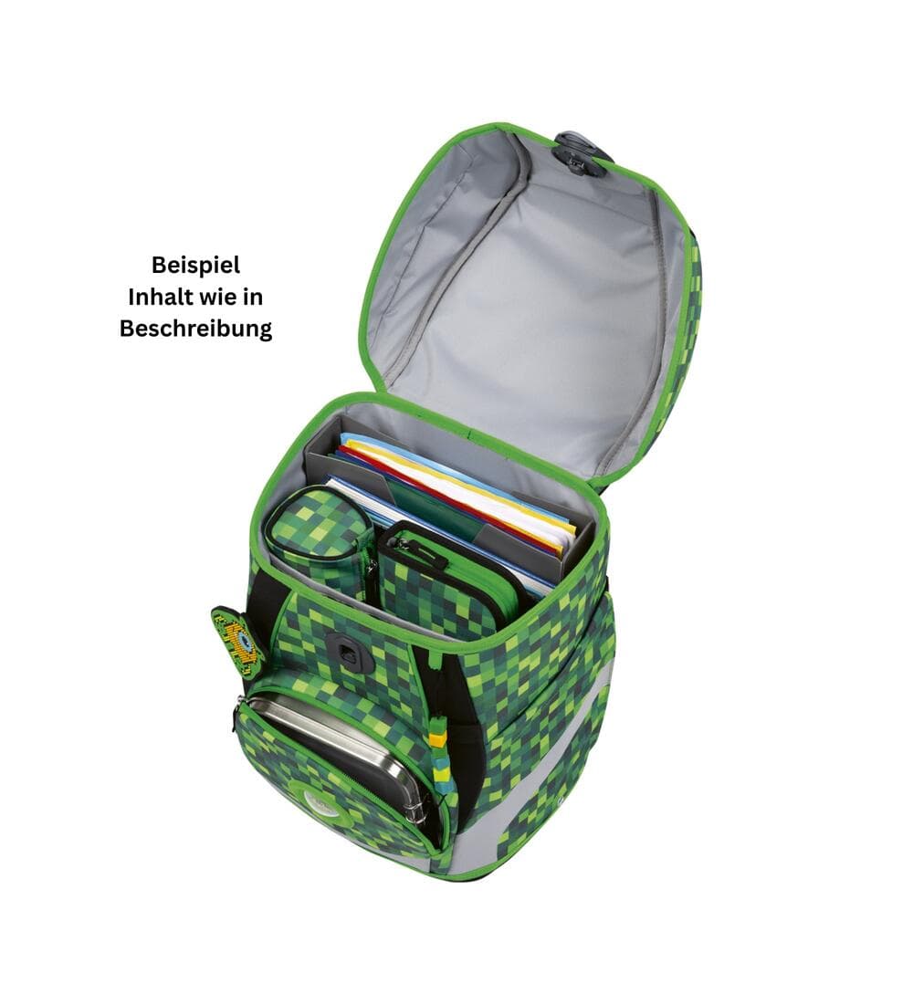 DerDieDas ErgoFlex Tiny LED Schulranzen Set Tech Buddies 6-teilig