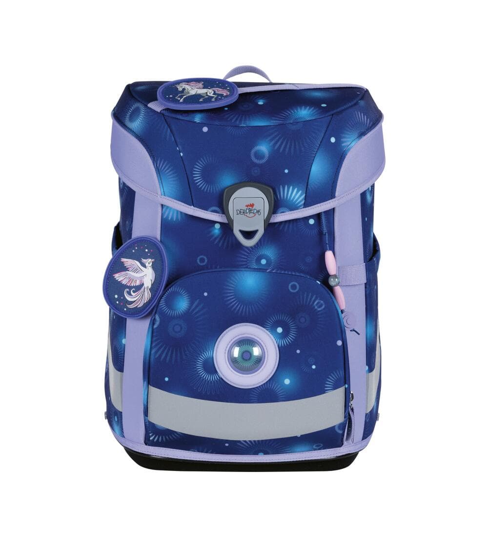 DerDieDas ErgoFlex Easy LED Schulranzen Set Fantasy Spark 6-teilig