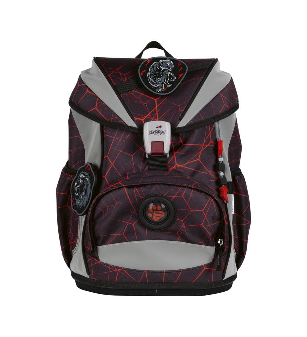 DerDieDas ErgoFlex Light Superflash Schulrucksack Set Wild Spirit
