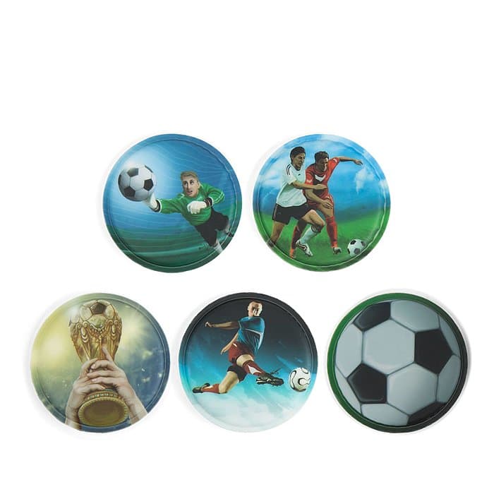 ergobag Klettie-Set Fußball, 5 tlgs Kletties-Set zum wechseln