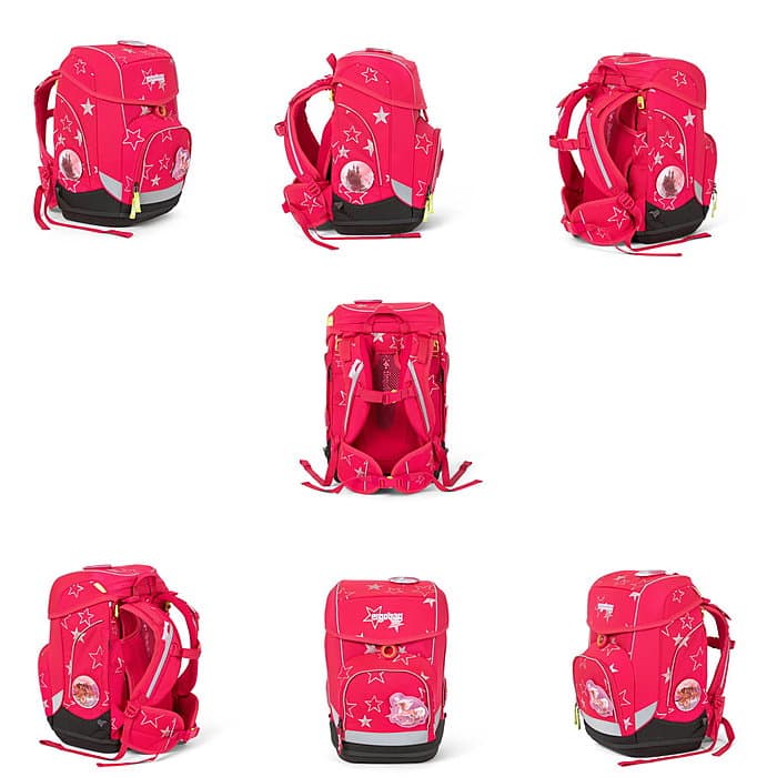 Ergobag Cubo CinBärella Schulranzen Set 5 tlg.