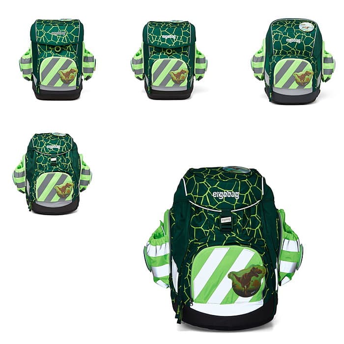 Ergobag Zip Set Seitentaschen Reflex grün ab 19/20