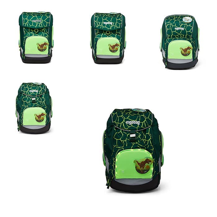 Ergobag LED Zip Set grün, pack, cubo, cubo light