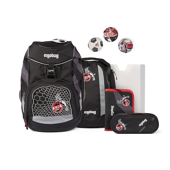 Ergobag Pack DomstürmBär Schulrucksack Set 6 tlg.