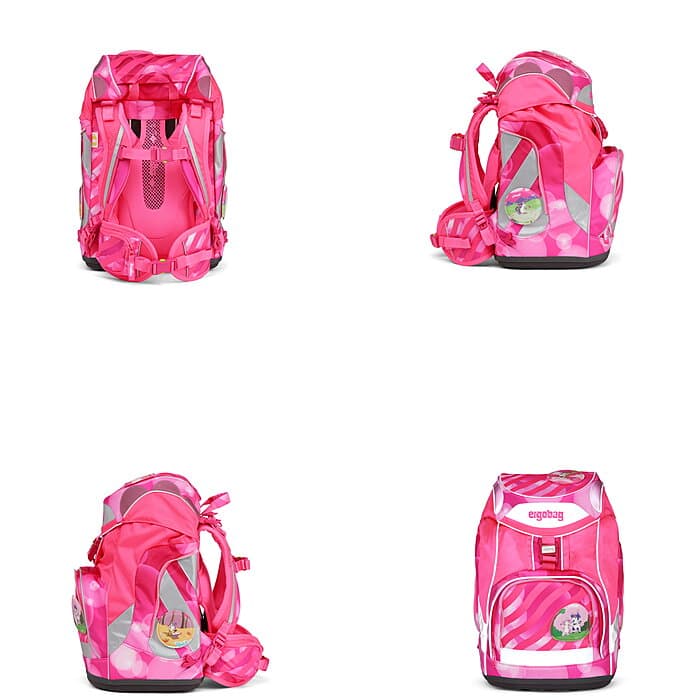 Ergobag Pack KuntBärbuntes Einhorn Schulrucksack-Set