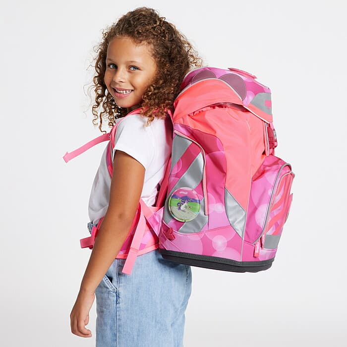 Ergobag Pack KuntBärbuntes Einhorn Schulrucksack-Set