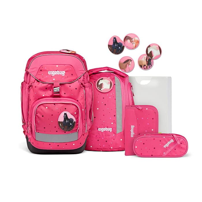 Ergobag Pack Main Urlaub auf dem ReitBärhof Schulrucksack-Set