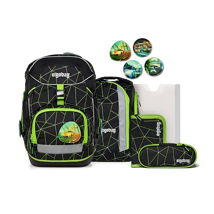 Ergobag Pack CyBär Race Schulranzen Set