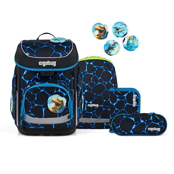 Ergobag Cubo Schulranzen Set Bärassic Garden