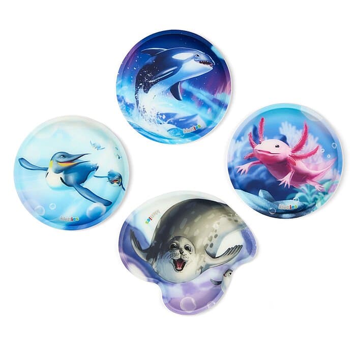 Ergobag Cubo Schulranzen Set OzeanBärwohner