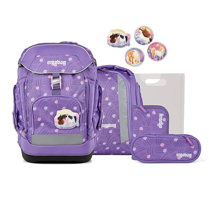 Ergobag Maxi Schulranzen Set PonyBäradies