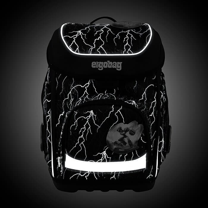 Ergobag Cubo Schulranzen Set Super ReflektBär